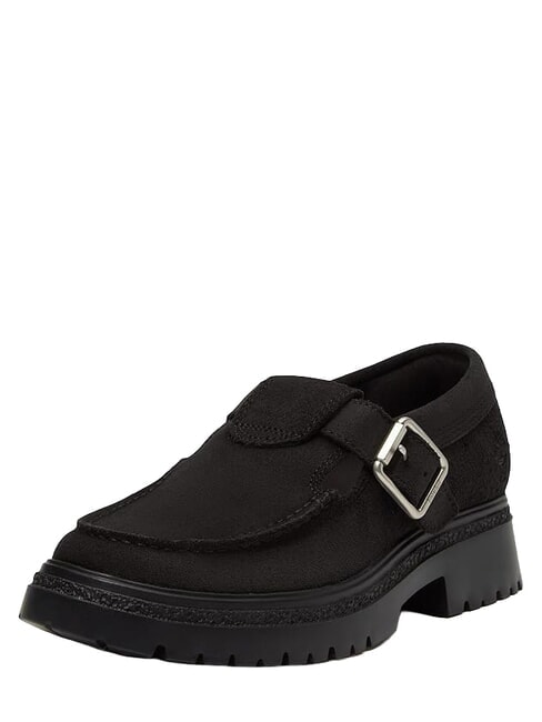 CAMBRIA VALLEY Wildledermokassins schwarzes Wildleder - Damenschuhe