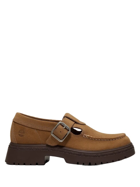 CAMBRIA VALLEY Wildledermokassins Mittelbeige - Damenschuhe