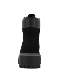 TIMBERLAND STONE STREET PLATFORM WP Wasserdichte Lederstiefelette PECHSCHWARZ - Damenschuhe - 4