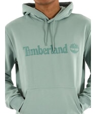 TIMBERLAND EMBROIDERY TONAL Kapuzenpullover Silberblau - Sweatshirts Herren - 3