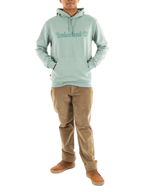EMBROIDERY TONAL Kapuzenpullover Silberblau - Sweatshirts Herren