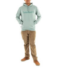 TIMBERLAND EMBROIDERY TONAL Kapuzenpullover Silberblau - Sweatshirts Herren - 4