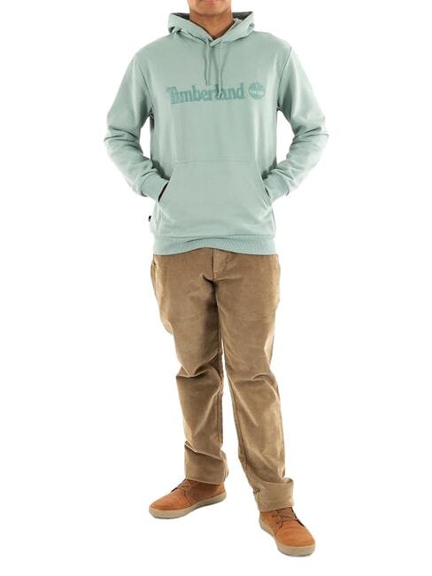 EMBROIDERY TONAL Kapuzenpullover Silberblau - Sweatshirts Herren