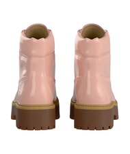TIMBERLAND STONE STREET  Hohe Stiefeletten aus Leder Hellrosa - Damenschuhe - 4