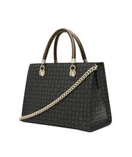 POLLINI Heritage Classic Handtasche, mit Schultergurt schwarze Bronze - Damentaschen - 4