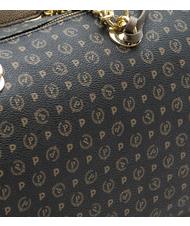 POLLINI Heritage Classic Handtasche, mit Schultergurt schwarze Bronze - Damentaschen - 3