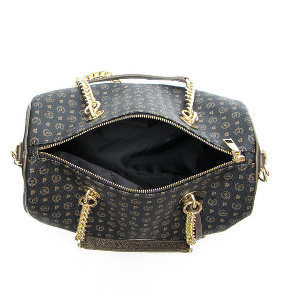 Heritage Classic Handtasche, mit Schultergurt schwarze Bronze - Damentaschen