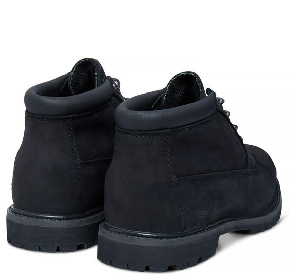 Scarponcini NELLIE CHUKKA, aus Nubukleder PECHSCHWARZ - Damenschuhe